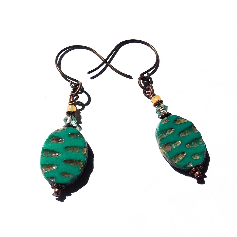 Boho Festival Tribal Ethnic Earrings Turquoise hot